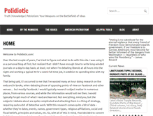 Tablet Screenshot of polidiotic.com